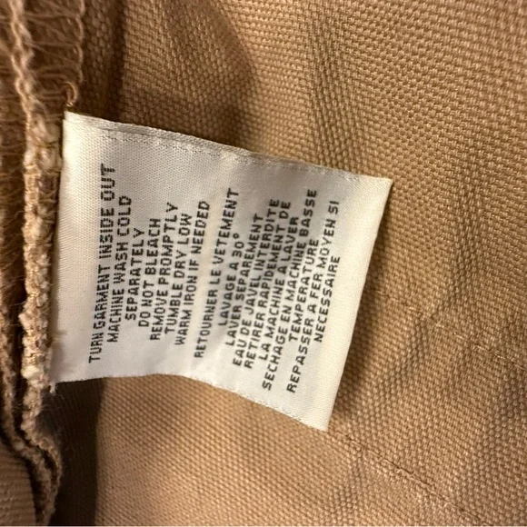 Denim & Supply Ralph Lauren Beige Vintage Inspired Canvas Vest